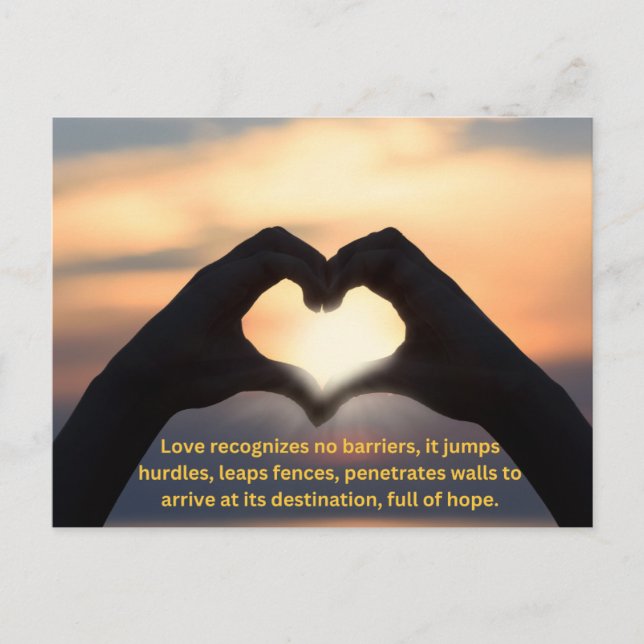 Tarjeta de vacaciones Romantic Love Gift (Anverso)