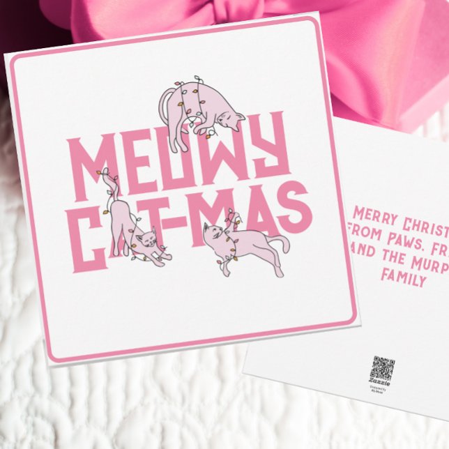 Tarjeta de vacaciones rosa rosa ligero para Navida (Subido por el creador)