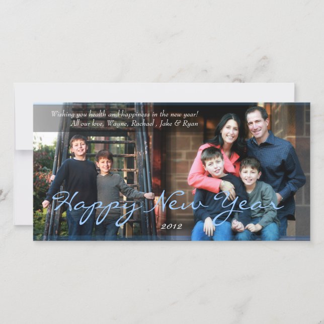 Tarjeta de vacaciones RS 2012 (Anverso)