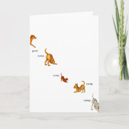 Tarjeta de vacaciones Rump Rump Rump