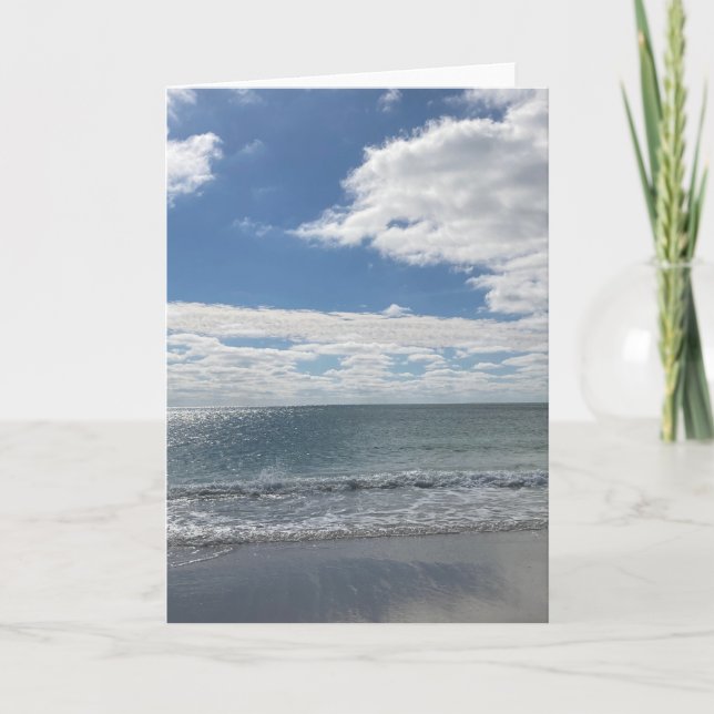 Tarjeta de vacaciones Sand (Anverso)