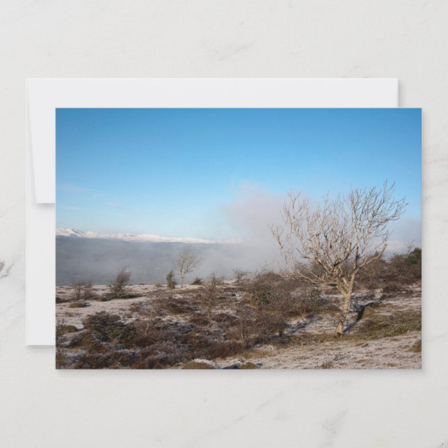 Tarjeta de vacaciones Scout Cumbria Inglaterra (Anverso)