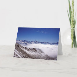 Tarjeta de vacaciones Snow Davos Suiza