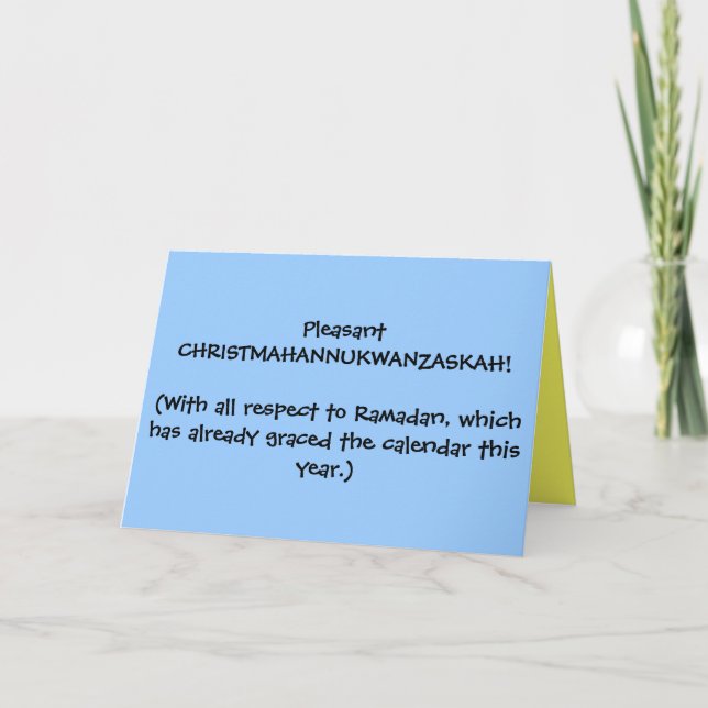 Tarjeta de vacaciones Super-PC (Anverso)