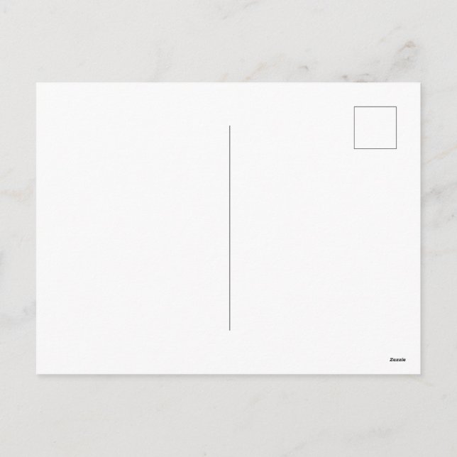 Tarjeta de vacaciones triple plegable de 5" x 7" (Reverso)