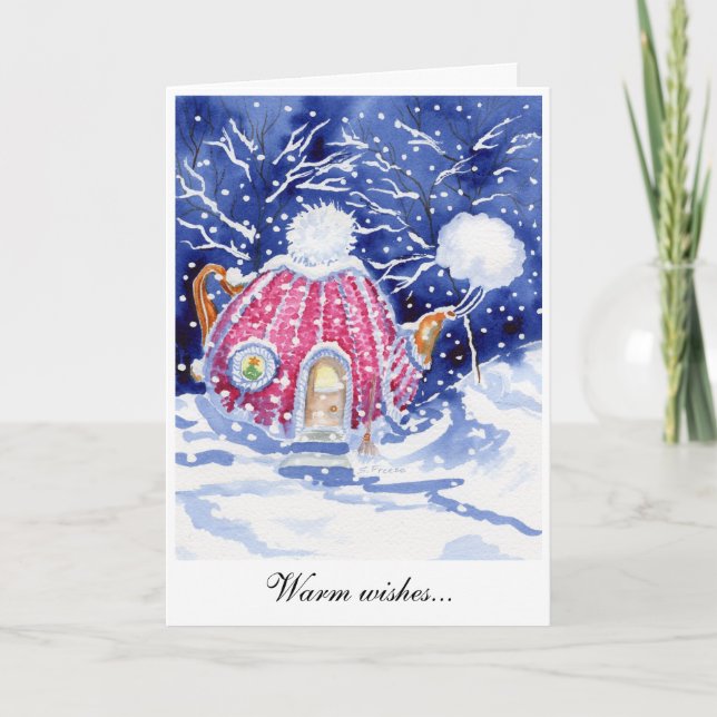 Tarjeta de vacaciones "Warm Wiers" (Anverso)