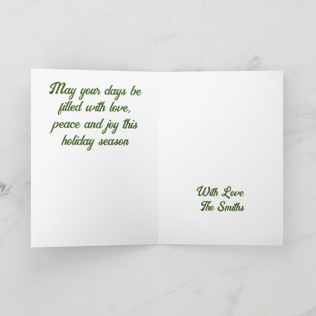 Tarjeta de vacaciones WinTER AT WEST HILLS RANCH (Interior)