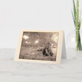 Tarjeta de vacaciones 'Winter Magic' - Temporada