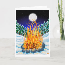 Tarjeta de vacaciones Winter Warmth