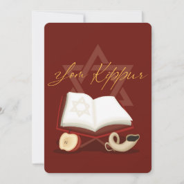 Tarjeta de vacaciones Yom Kippur