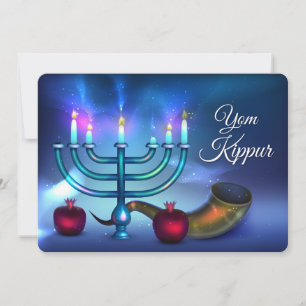 Tarjeta de vacaciones Yom Kippur