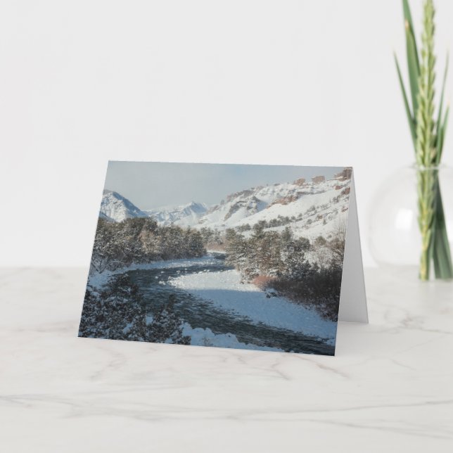 Tarjeta de vacaciones Yuletide (Anverso)