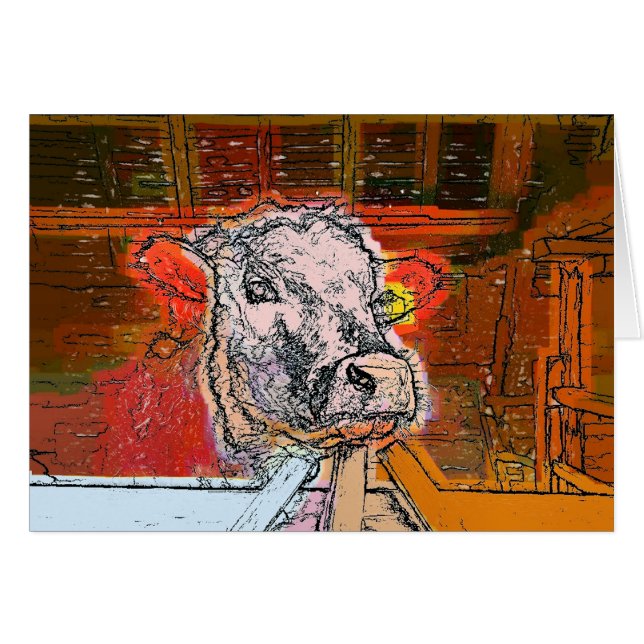 TARJETA DE VACAS (Anverso (Horizontal))