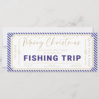 Tarjeta de vale regalo de Navidad para viaje de pe
