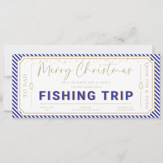 Tarjeta de vale regalo de Navidad para viaje de pe