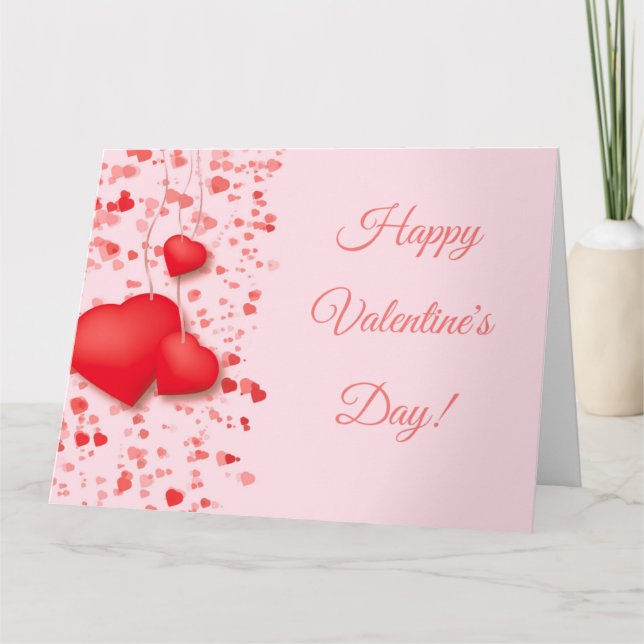 TARJETA DE VALENTINA DE CUTE HEARTS (Anverso)