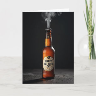 Tarjeta de Vapor del Día del Padre Refrescante