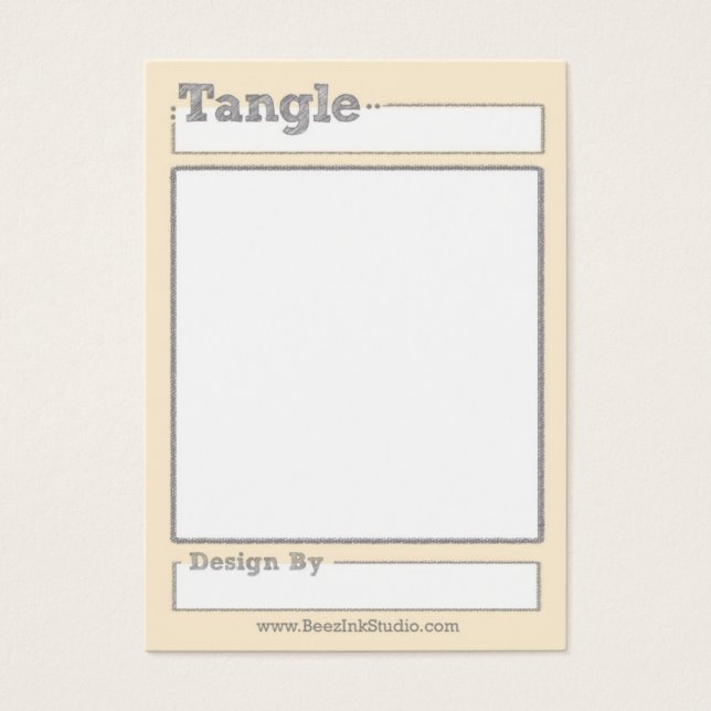 Tarjeta de venta de ángulo (Frente)