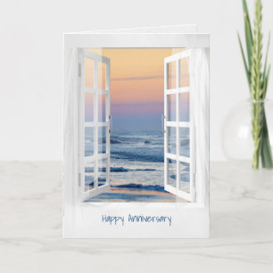 Tarjeta de ventana Aniversario Open Ocean