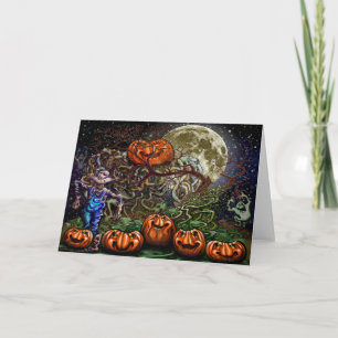 Tarjeta de ventilación de calabaza