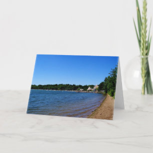 TARJETA DE VERANO: Lake Harriet "Beach"_ Card