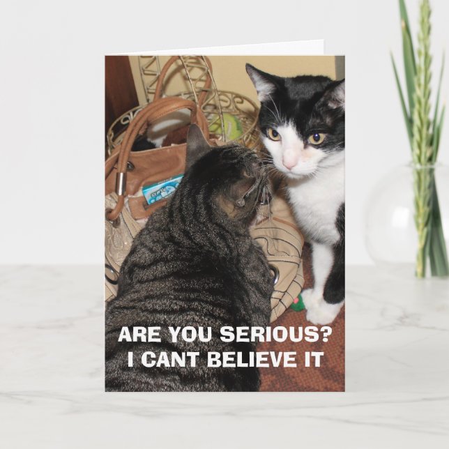 Tarjeta ¿De verdad eres tan viejo? (Anverso)