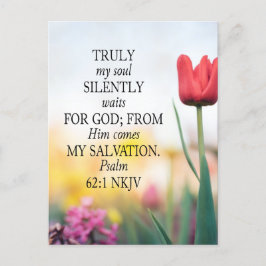 Tarjeta de Verso de Memoria de la Biblia en Postal