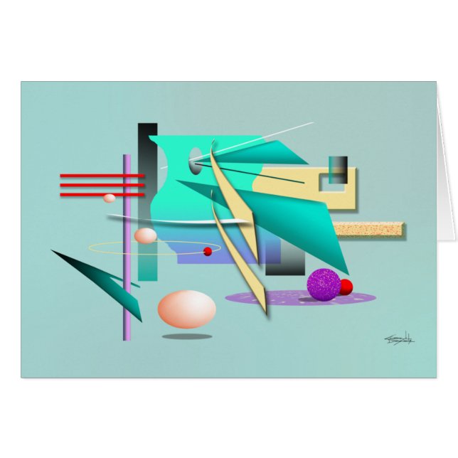 Tarjeta de Vert Aberdeen (Anverso (Horizontal))