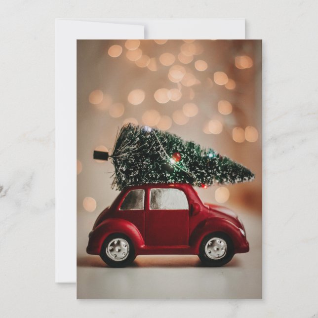 Tarjeta de viaje de Navidades (Anverso)