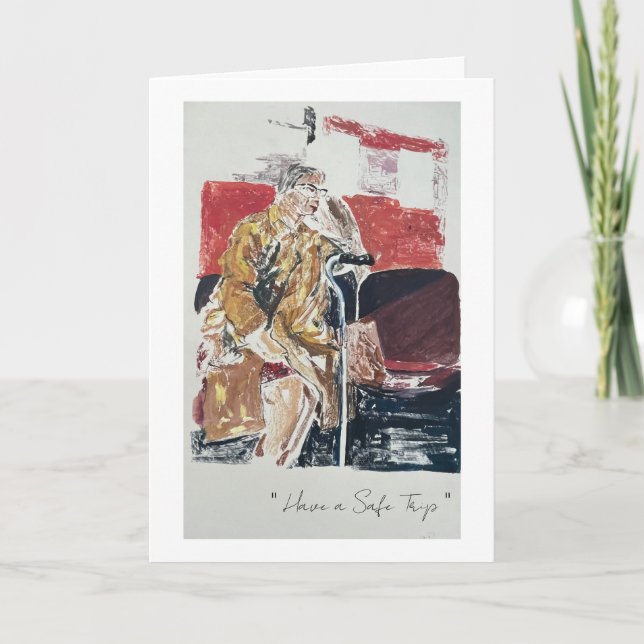 Tarjeta de viaje seguro (Anverso)