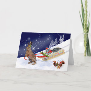 Tarjeta de viaje Sleigh