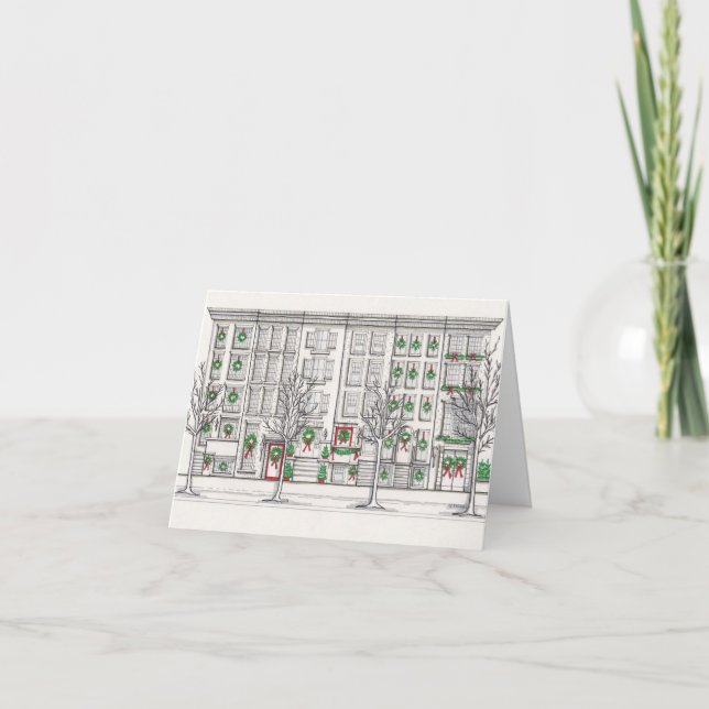 Tarjeta de vida de la ciudad de vacaciones (Anverso)