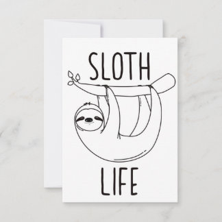 Tarjeta de vida de Sloth