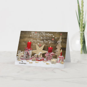 Tarjeta de vídeo del musical del árbol de navidad