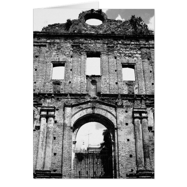 Tarjeta de Viejo de Panamá (Frente)