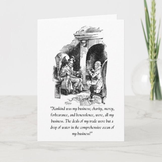 Tarjeta de Villancico de Navidad (Anverso)