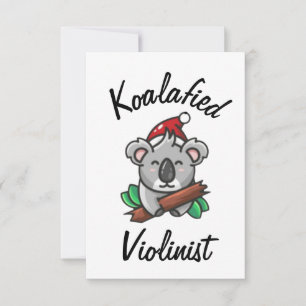 Tarjeta de Violinista Koalificado
