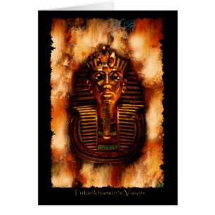 Tarjeta DE VISIÓN DE TUTANKHAMUN
