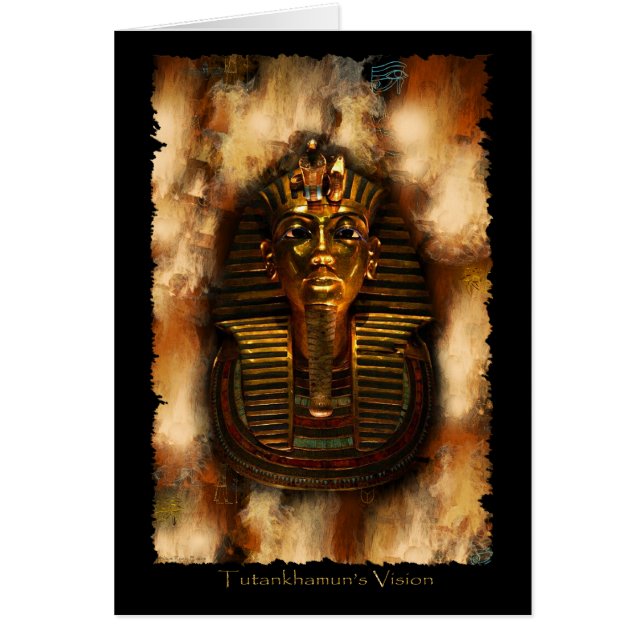 Tarjeta DE VISIÓN DE TUTANKHAMUN (Frente)