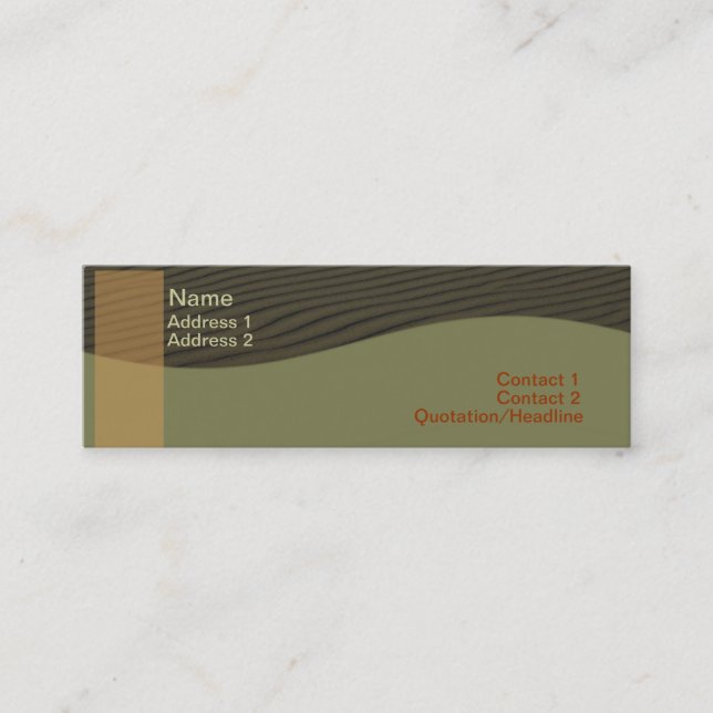 Tarjeta de visita (Anverso)