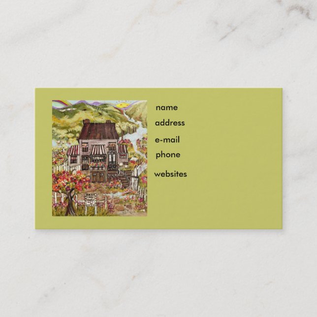 tarjeta de visita (Anverso)