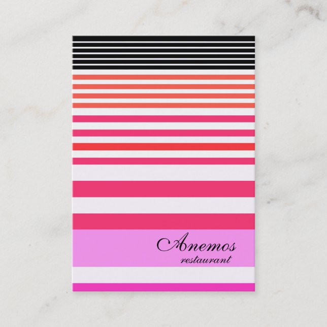 tarjeta de visita (Anverso)