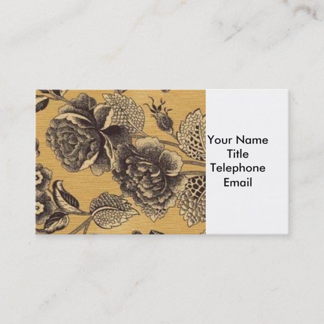 Tarjeta de visita (Anverso)