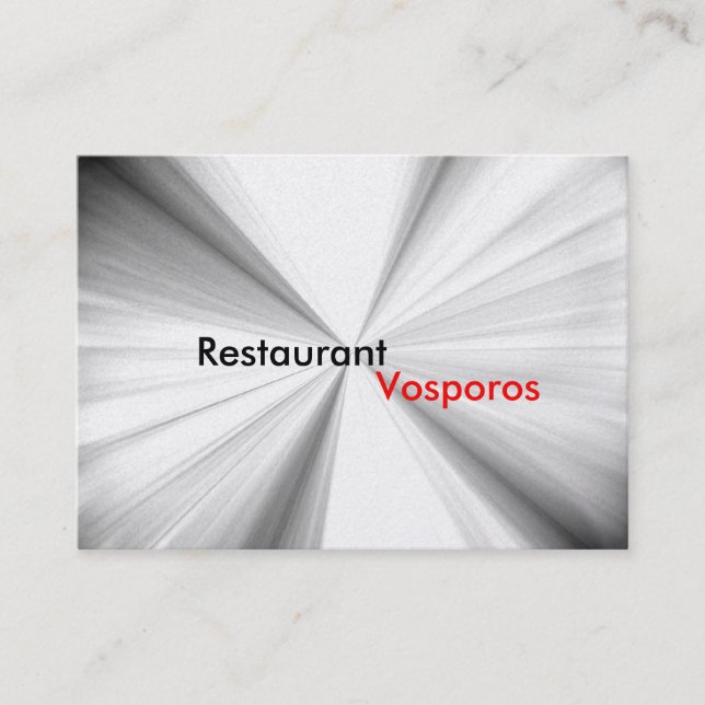 tarjeta de visita (Anverso)