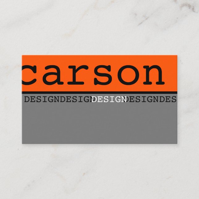 Tarjeta de visita (Anverso)