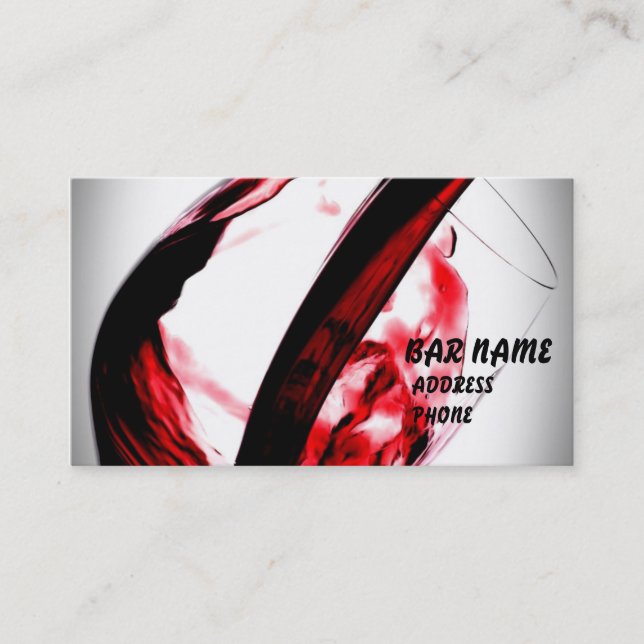 tarjeta de visita (Anverso)