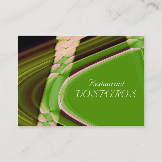 tarjeta de visita (Anverso)