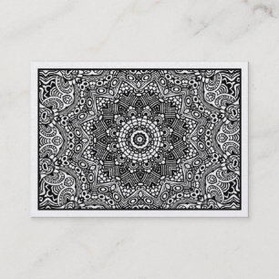 Tarjeta De Visita 01 caleidoscópicos (tarjeta del oro)