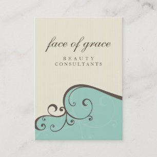 Tarjeta De Visita 044 Rachelle:: 5 elegante delicados