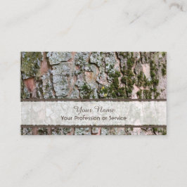 Tarjeta De Visita 100% de madera orgánica natural